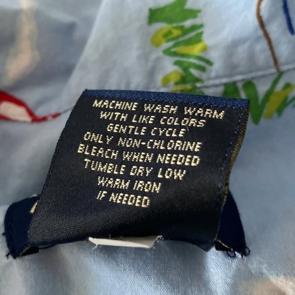 Nick & Nora Sleepware Pajama Top Gnome Medium - Picture 5 of 8